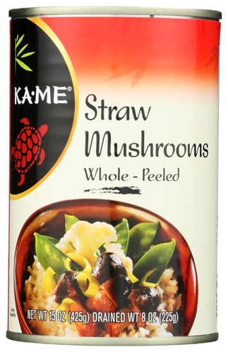 KA-ME Straw Mushrooms Whole-Peeled -- 15 oz