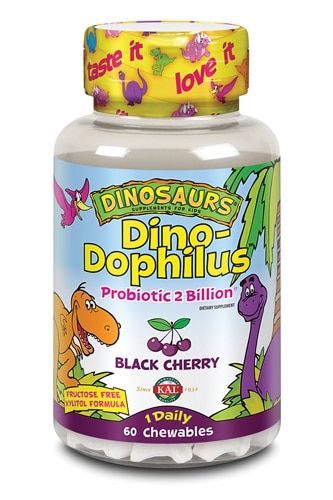 Kal Dinosaurs DinoDophilus™ Black Cherry -- 60 Chewables