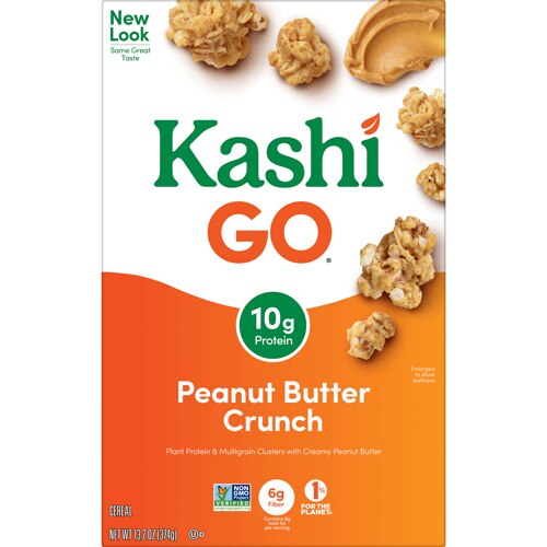 Kashi Go Crunch Protein Cereal Peanut Butter -- 13.2 oz