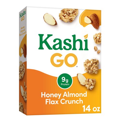 Kashi GoLean Cereal Honey Almond Flax Crunch -- 14 oz