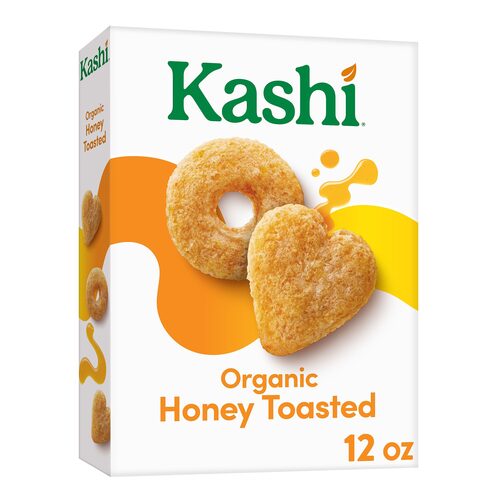 Kashi Heart to Heart® Oat Cereal Organic Honey Toasted -- 12 oz