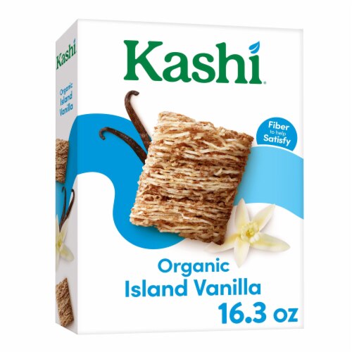 Kashi Organic Whole Wheat Biscuit Cereal Island Vanilla