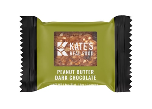 Kate's Real Food Organic Mini Energy Bar Peanut Butter Dark Chocolate