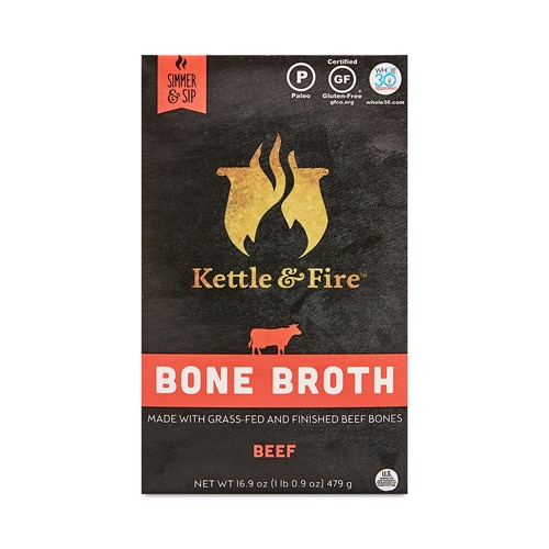 Kettle & Fire Bone Broth Beef