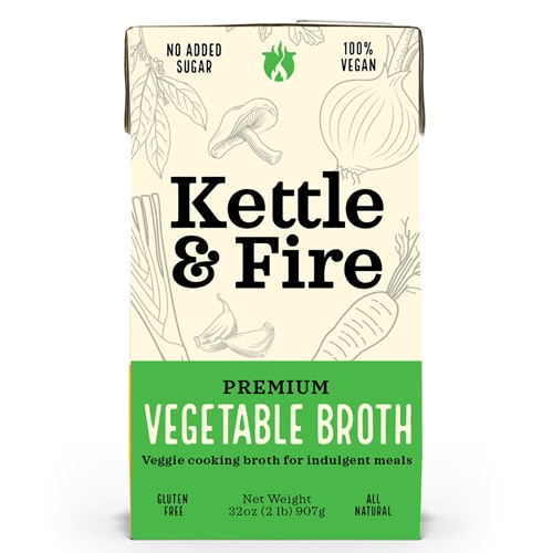 Kettle & Fire Premium Vegetable Cooking Broth