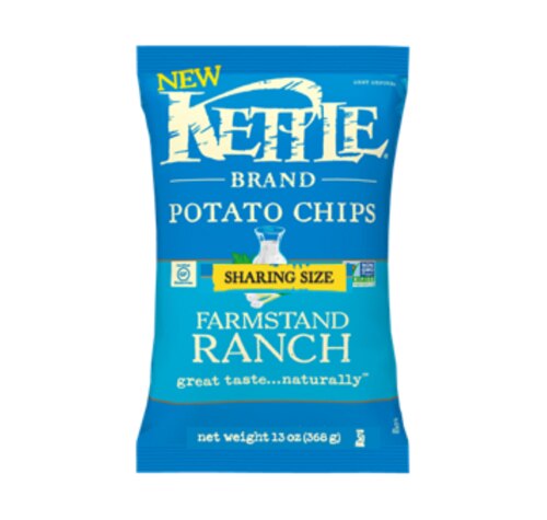 Kettle Brand Potato Chips Farmstand Ranch -- 13 oz