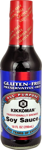 Kikkoman Gluten Free Soy Sauce -- 10 fl oz