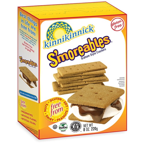 Kinnikinnick S'moreables Graham Style Crackers Gluten Free