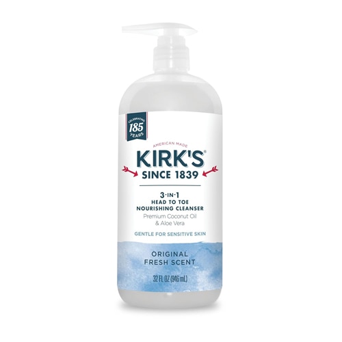 Kirk's 3-in-1 Head To Toe Nourishing Cleanser Original Fresh Scent