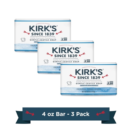 Kirk's Gentle Castile Soap Original Fresh Scent