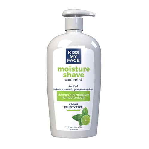 Kiss My Face Moisture Shave® Cool Mint -- 11 fl oz