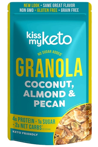 Kiss My Keto Granola Coconut Almond & Pecan -- 9.5 oz