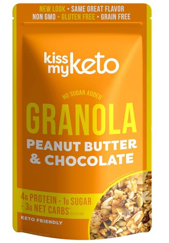 Kiss My Keto Keto Granola Peanut Butter & Chocolate Chip