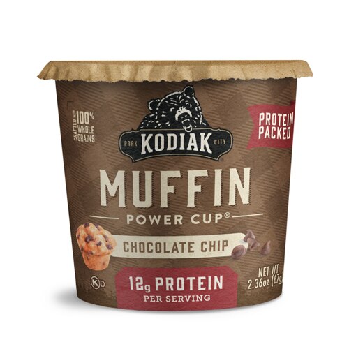 Kodiak Cakes Muffin Unleashed Power Cup Chocolate Chip -- 2.36 oz