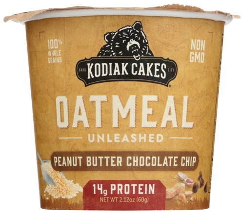 Kodiak Cakes Oatmeal Power Cup Peanut Butter Chocolate Chip -- 2.12 oz