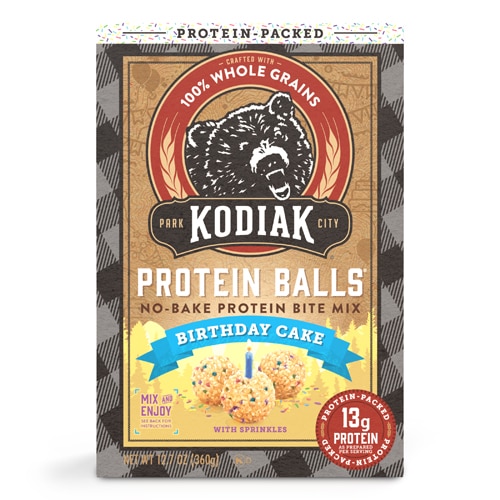 Kodiak Cakes Protein Balls Birthday Cake