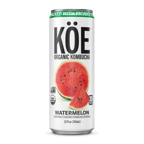 Koe Organic Kombucha Watermelon -- 12 fl oz Each / Pack of 12