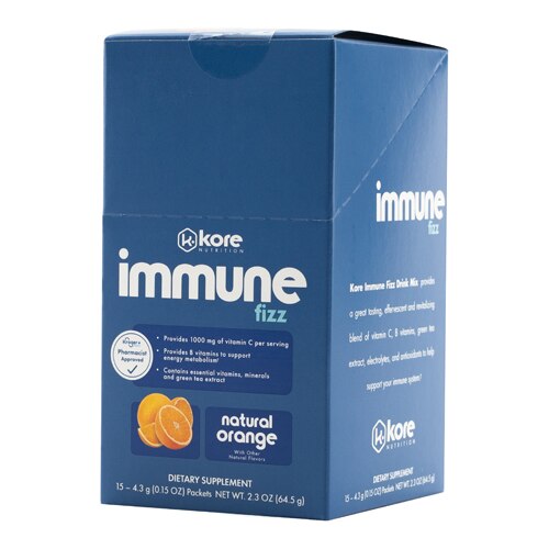Kore Immune Fizz Sticks Natural Orange
