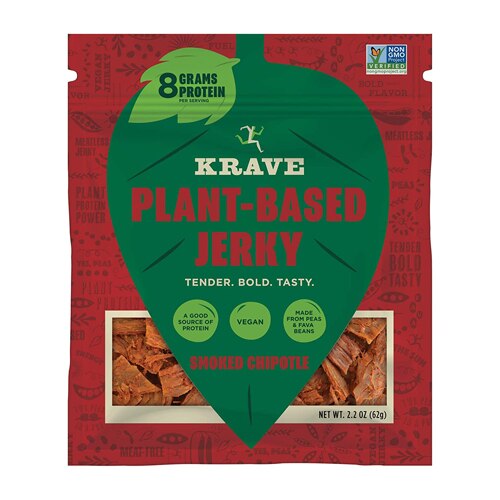 Krave Plant-Based Jerky Korean BBQ -- 2.2 oz