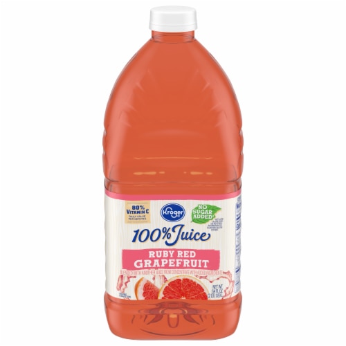 Kroger 100% Ruby Red Grapefruit Juice