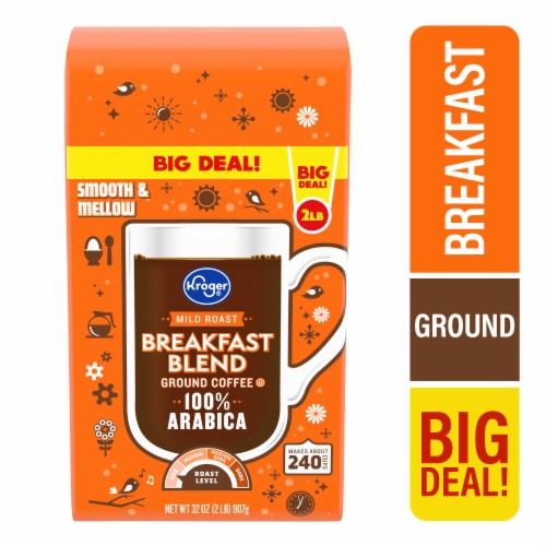 Kroger Breakfast Blend Mild Roast Ground Coffee Big Deal!