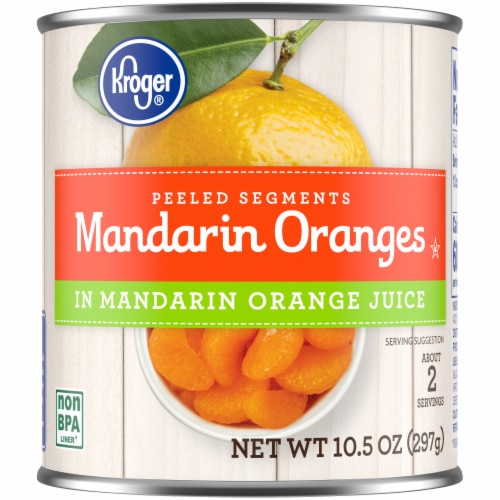 Kroger Canned Mandarin Oranges in Juice