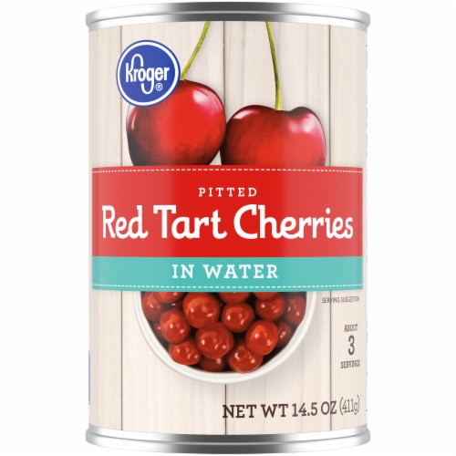 Kroger Canned Pitted Red Tart Cherries In Water