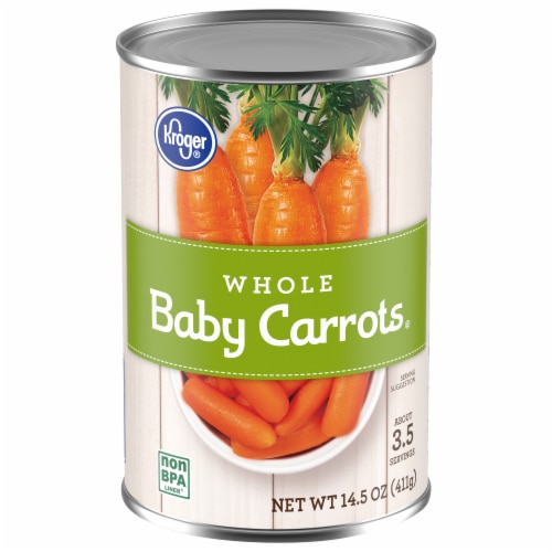 Kroger Canned Whole Baby Carrots