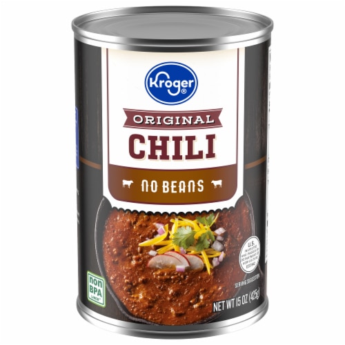 Kroger Chili No Beans Original