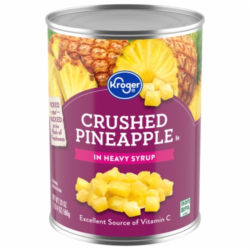Kroger Crushed Pineapple In Heavy Syrup