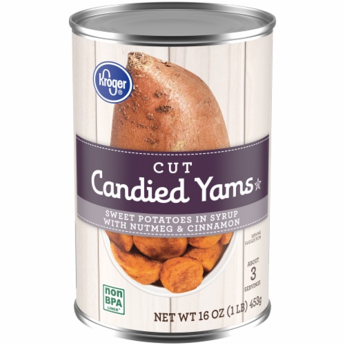 Kroger Cut Candied Sweet Potato Yams