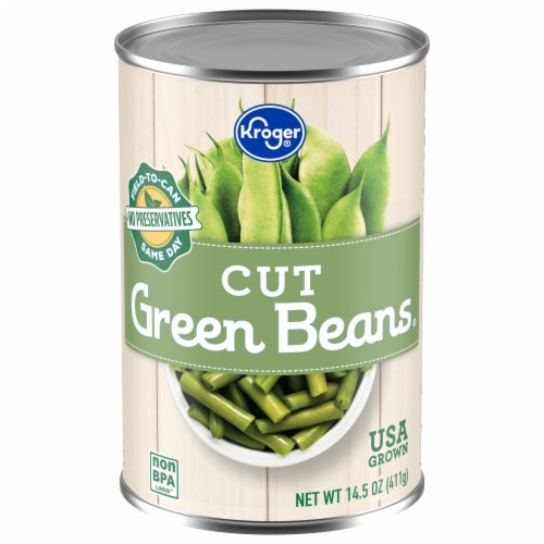 Kroger Cut Canned Green Beans