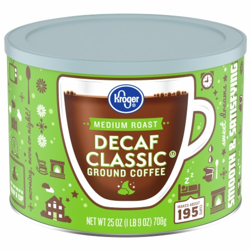 Kroger Decaf Classic Medium Roast Ground Coffee