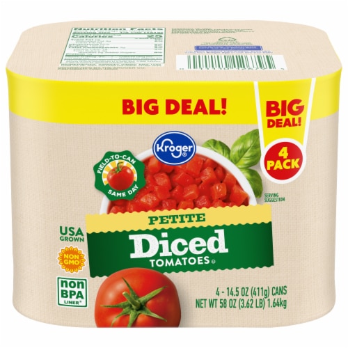 Kroger Diced Tomatoes