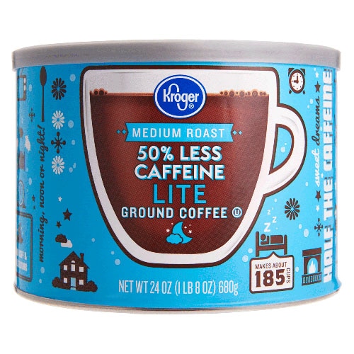 Kroger Half Caff Medium Roast Ground Coffee