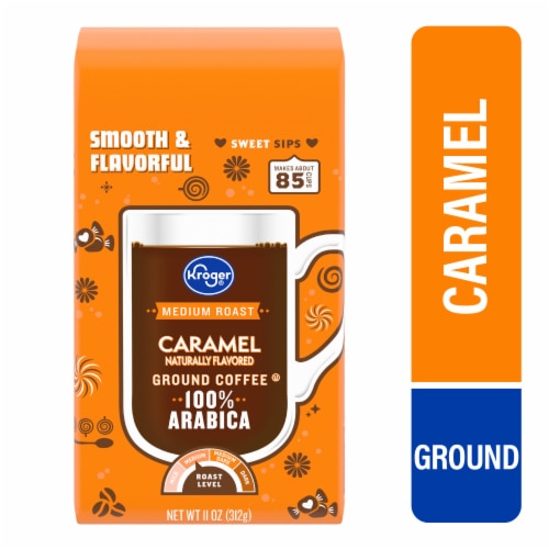 Kroger Medium Roast Ground Coffee Caramel
