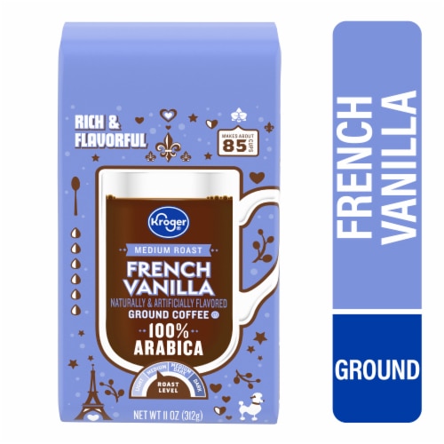 Kroger Medium Roast Ground Coffee French Vanilla