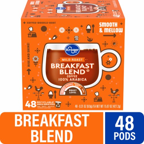 Kroger Mild Roast Breakfast Blend Coffee Pods