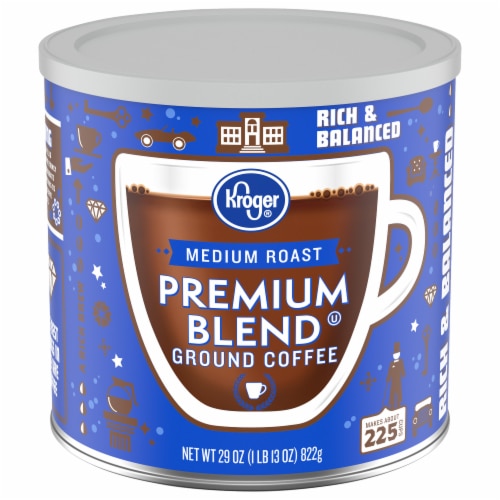Kroger Premium Blend Medium Roast Ground Coffee