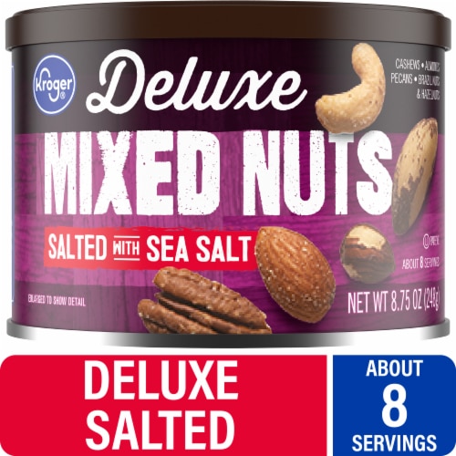 Kroger Salted Deluxe Mixed Nuts