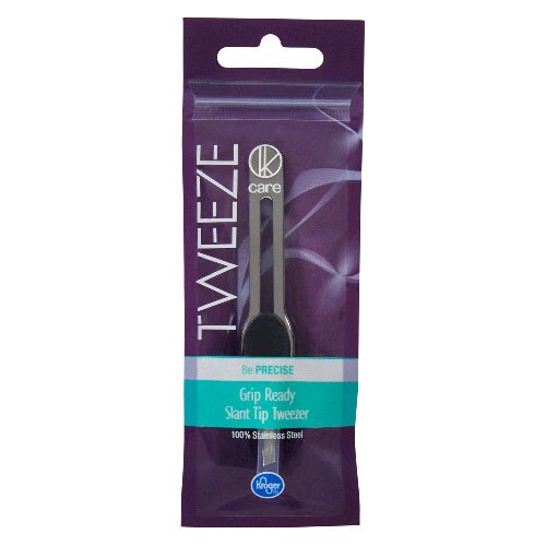 Kroger Tweeze Grip Ready Slant Tip Tweezer -- 1 Unit