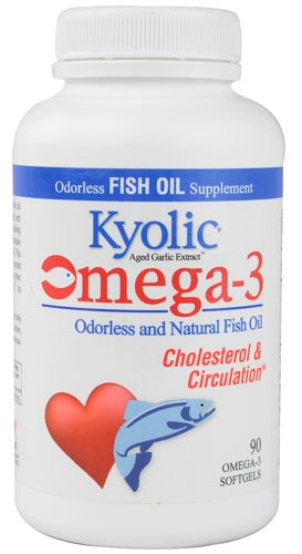 Kyolic Aged Garlic Extract™ Omega 3 Cholesterol & Circulation