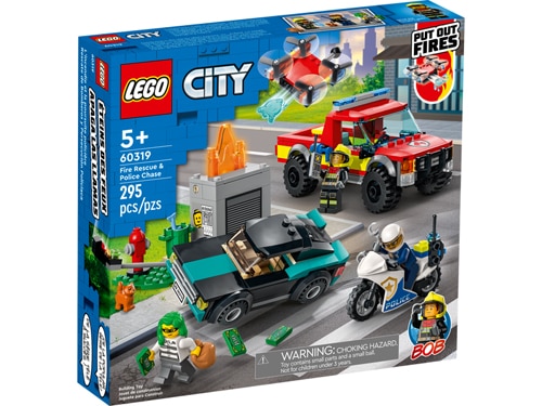 LEGO City Fire Rescue & Police Chase