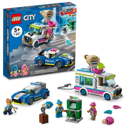 LEGO City Ice Cream Truck Police Chase