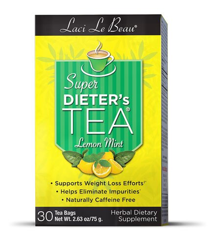 Laci Le Beau Super Dieter's Tea Lemon Mint -- 30 Tea Bags