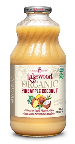 Lakewood Organic Cocktail Juice Nectar Pineapple Coconut Blend