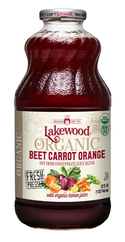 Lakewood Organic Juice Beet Carrot Orange