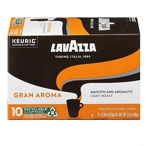LavAzza Coffee Gran Aroma Light Roast