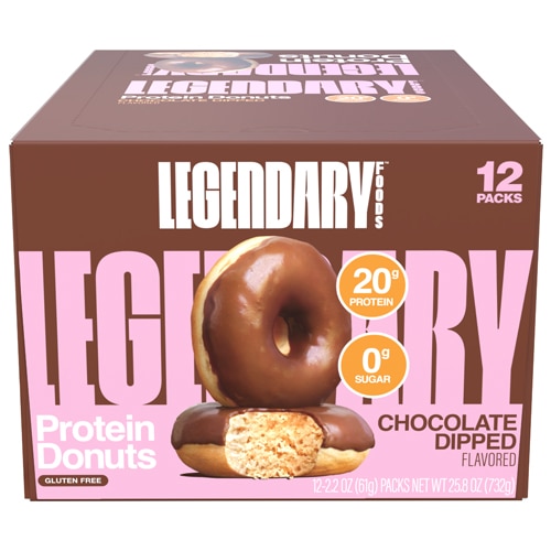Legendary Foods Protein Donuts Chocolate Dipped