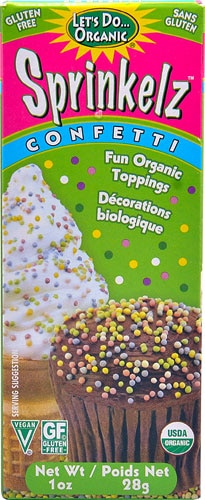 Let's Do Organic Confetti Sprinkelz -- 1 oz